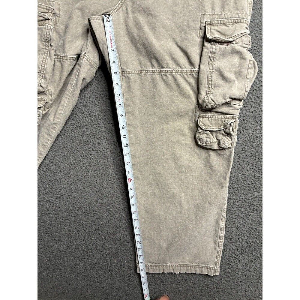 VTG Mossimo Cargo Pants Men 36x28.5 Tactical Utility Y2K Skater Baggy Wide Leg - Picture 15 of 16